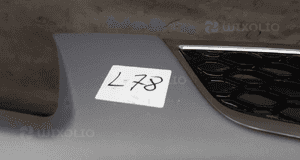 Zderzak przód przedni do kia rio ii 2 lift fl srebrny S3 halogeny 2