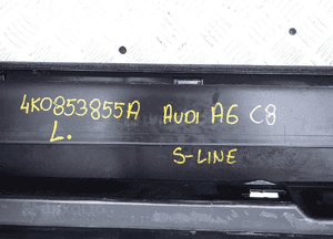 Próg listwa progowa lewa / prawa audi A6 C8 s-line  4K0853856A / 4K0853855A 17