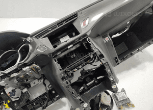 Deska konsola poduszka poduszki pasy air-bag citroen DS3 2016-2019 lift 3