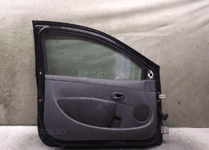 Drzwi przód przednie lewe renault clio 3 iii lift fl 3D 3 drzwi NV676 czarny 4