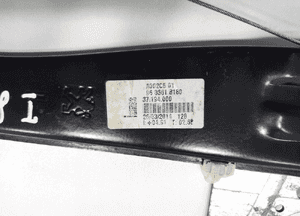 Podnośnik mechanizm szyby lewy przód przedni peugeot 508 i 9686618180 10-14 4