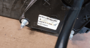 Lusterko prawe 5 pin suzuki swift vi 6 biały nr 024174 4
