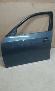 DRZWI LEWY PRZOD BMW 5 E60 E61 NEPTUNBLAU IDEALNE 2