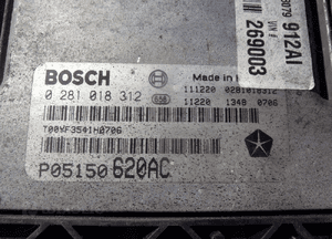 FIAT FREEMONT 2.0 MJ KOMPUTER STEROWNIK 0281018312 2