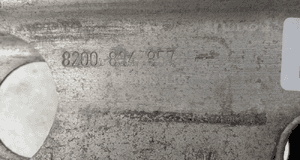RENAULT CLIO III belka zderzaka przednia wzmocnienie zderzaka 2005-2012  8200834857 3