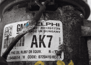 Sprężarka klimatyzacji opel astra 401351739 AK7 dostępne 2 sztuki 3