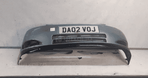 ) ZDERZAK PRZÓD PRZEDNI DO TOYOTA COROLLA E12 8Q3 BŁĘKITNY HALOGENY 1
