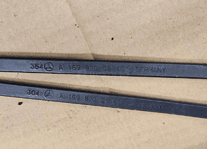 Mercedes W169 A ramię wycieraczki przód przedniej prawe lewe 2