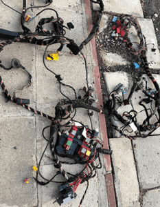 MERCEDES ML 163 lift instalacja elektryczna wnętrza 3