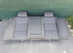 Fotele Fotel Kanapa Nieskladana Welur Czarne Soul Podlokietnik Audi A4 B6 Sedan Komplet 34