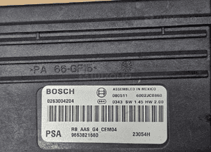 Peugeot 308 T7 Citroen C4 moduł sterownik PDC parkowania 9663821680 9663821780 9663937380 1