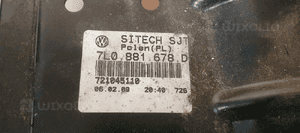 Podstawa mocowanie fotela siedzenia pasażera prawy przód VW Touareg 7L0881678D 6
