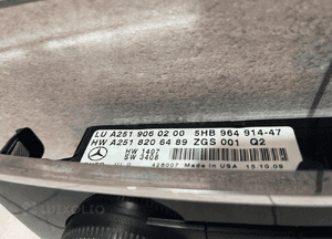 Mercedes W251 panel klimy esp grzania foteli ładny 10