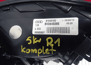Lampa lewy tył audi A3 8V 8V3945095 6