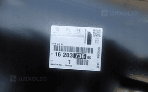Błotnik prawy tylny tył citroen C4 cactus 2014- 2