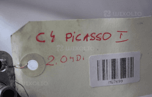 Citroen C4 Picasso 2.0 HDI przewody klimatyzacji 9653505980 3