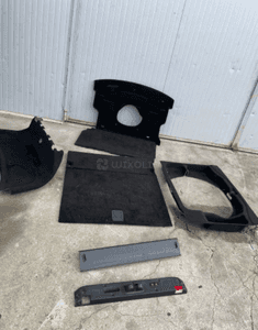MERCEDES cl 216 czarna tapicerka bagażnika boczek plastik uszczelka osłona 13