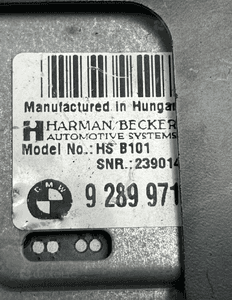 Bmw F06 F10 F11 F12 F13 F20 F21 F22 F23 wzmacniacz active sound 9289971 6