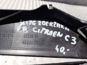 Ślizg zderzaka prawy przód citroen C4  9642633280 6