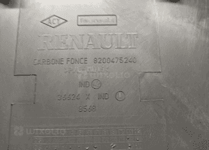 Osłona obudowa licznika zegarów daszek Renault Clio III 8200475240 4