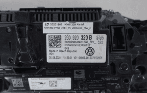 LICZNIK VIRTUAL ZEGARY LCD VW POLO TAIGO 2G0 5
