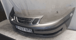 Zderzak przód przedni do saab 93 9-3 szary halogeny 3