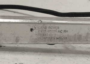 Range rover evoque L551 pas przedni absorber belka rozpórka wzmocnienie pasa prawy lewy wspornik pasa przedniego strefa zgniotu oryginał komplet 9