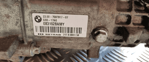 Bmw F20 skrzynia biegów manualna benzyna 7597917 13