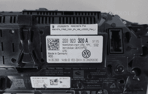 LICZNIK VIRTUAL ZEGARY LCD VW POLO TAIGO 2G0 5