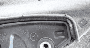 Mercedes e-klasa W212 2009- 72 pin szkielet lusterko prawe A3159444 5