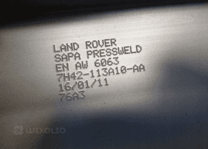 Range rover vogue L322 listwa progowa nakładka progu listwy komplet lewa prawa oryginał 11
