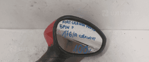 Lusterko elektryczne fiat grande punto prawe 5PIN 176/A czerwony 1