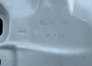 Drzwi tyl tylne prawe renault zoe 2013- ladne org 6
