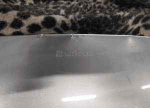 Audi A6 C6 maska lekko uszkodzona kolor LY1Q 6