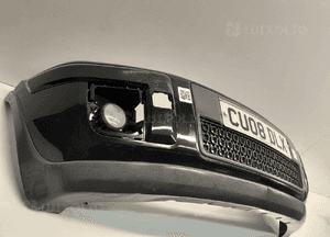 Zderzak przód przedni ford fusion plus + lift fl D2 czarny halogeny 2