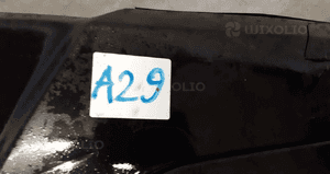 Zderzak przód przedni opel astra h 3 iii Z20R czarny halogeny 3
