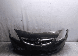 Zderzak przód przedni opel astra j 4 iv Z177 szary grafitowy halogeny 1