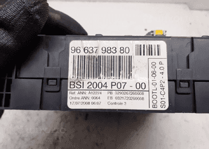 MODUŁ BSI STEROWNIKA CITROEN PEUGEOT 9663798380 ORYGINAŁ WYSYŁKA! 3