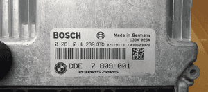 Komputer sterownik silnika BMW I E87 2.0D 7809001 0281014239 4