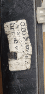 Mechanizm podnośnik szyby lewy tył Audi A4 B8 8K0839461A 4