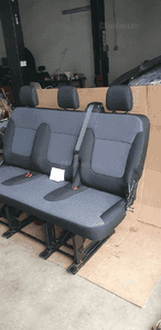 Fotel kanapa ławka tył tylna Renault Trafic III Vivaro B 14- 5