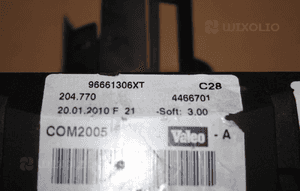 PEUGEOT CITROEN przełącznik zespolony pod kierownicę 96661306XT 2