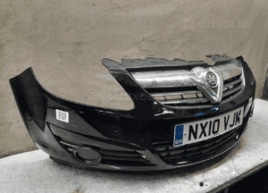 Zderzak przód przedni opel corsa d czarny kod lakieru Z20R 2