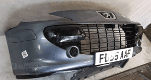 Zderzak przód przedni do peugeot 307 lift fl kod kolor kth kthc szary 4