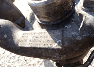 Turbosprężarka opel astra h meriva b 1.7 cdti 897300-0923 3