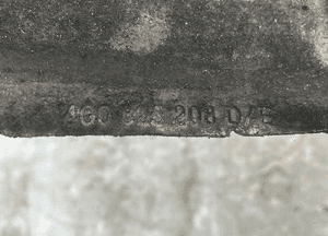 Osłona płyta podwozia prawa audi A6 C7 11-18 4G0825208 9