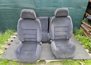 Fotele Fotel Siedzenie Kanapa Oparcie Welur VW Golf IV 4 5D Komplet 1