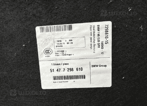 Płyta bagażnika podłoga bmw 2 F45 7298610 2
