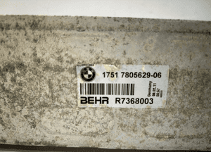 BMW 5 F10 / F11 Intercooler 7805629 - 14036 6