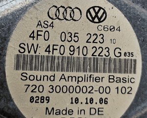 Audi A6 C6 wzmacniacz BOSE  4F0035223 4F0910223 H G 10